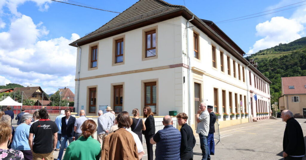 Fellering : la rénovation de l’école permet une meilleure circulation de l’air intérieur.