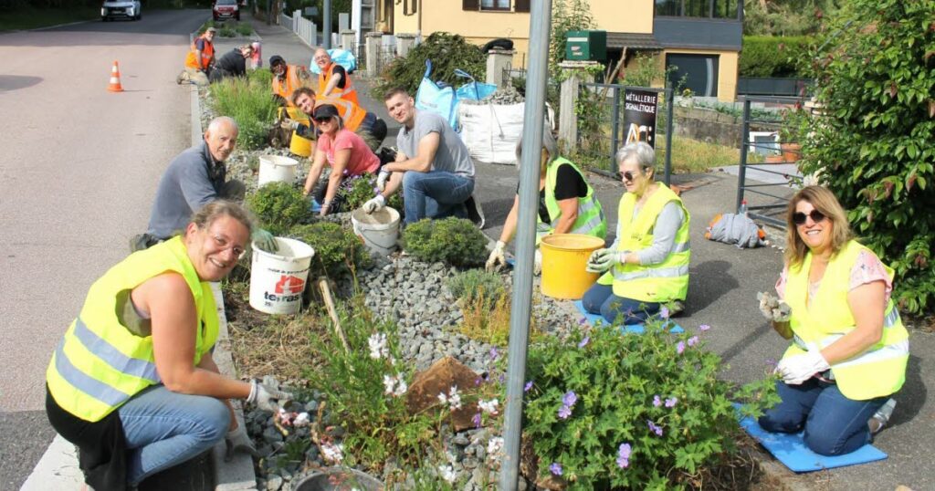 Seppois-le-Haut lance un chantier de déminéralisation lors de la journée citoyenne.