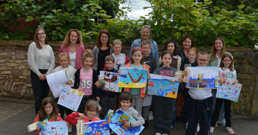 Innenheim : des écoliers récompensés pour leurs dessins au concours Eurojeunes