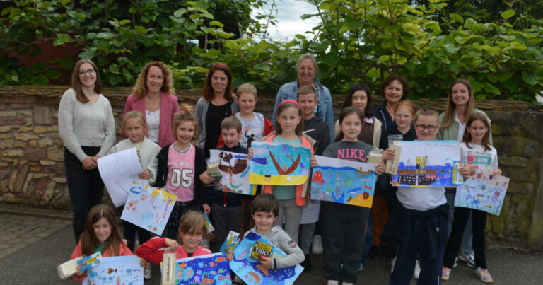 Innenheim : des écoliers récompensés pour leurs dessins au concours Eurojeunes