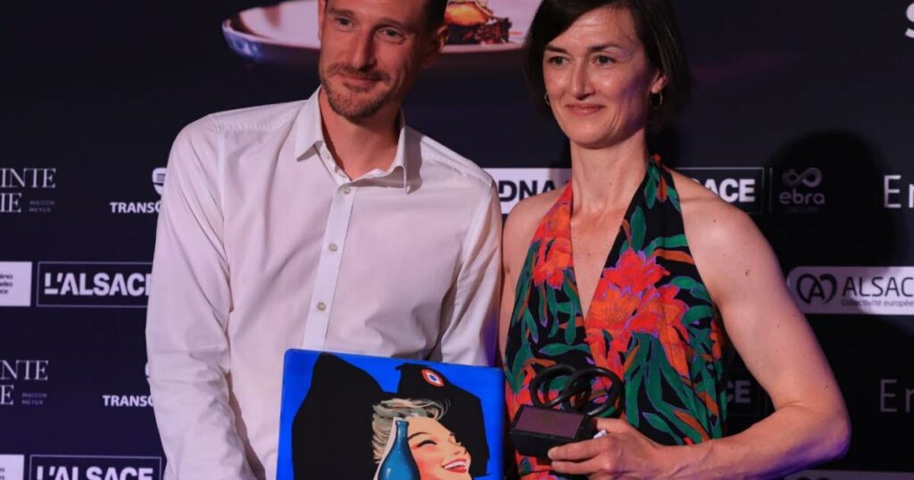 Prix de la vigneronne : Mélanie Pfister met en avant les talents alsaciens en gastronomie.