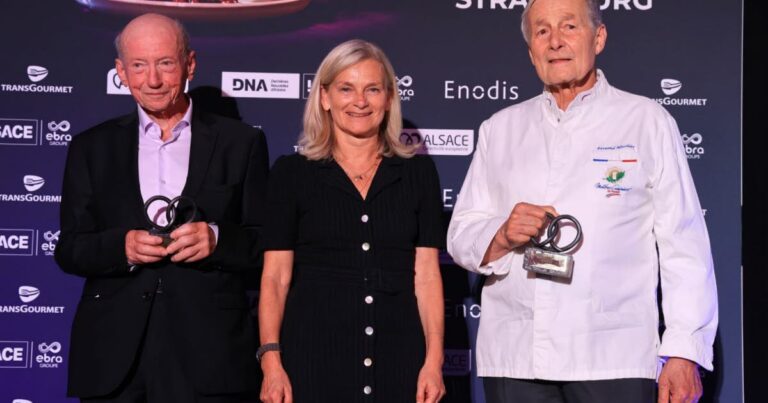 Talents de la gastronomie alsacienne : Fernand Mischler et Maurice Roeckel récompensés.
