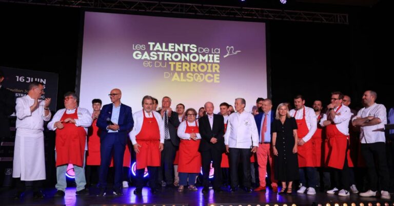 Talents de la gastronomie alsacienne : hommes et femmes engagés pour le terroir.