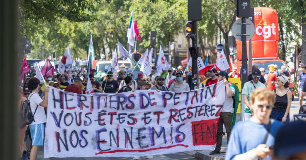 Marche contre le racisme organisée par La France Insoumise à Paris ce week-end