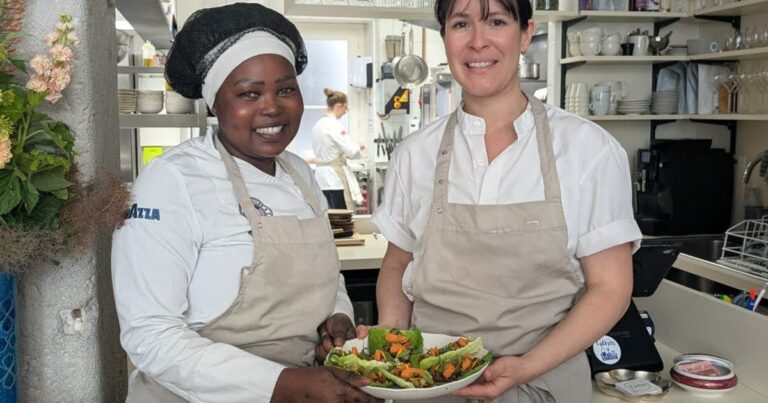 Banquet franco-soudanais pour 150 convives au Refugee Food Festival à Lyon