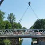 Wickerschwihr/Bischwihr : une passerelle pour les mobilités douces inaugurée après 44 ans d&rsquo;attente.