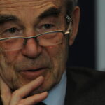 Inauguration du parc Robert Badinter au Wacken à Strasbourg en septembre 2023.