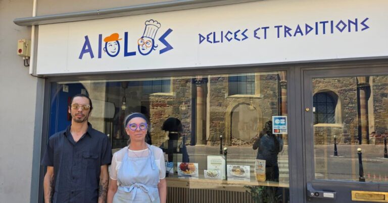 Colmar : l’épicerie Aiolos propose des spécialités grecques à emporter.