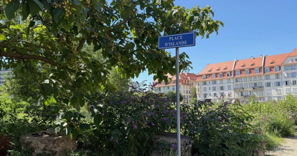 Le Crous présente un projet de résidence étudiante sur la place d’Islande à Strasbourg.