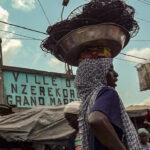 Incendie au grand marché de Nzérékoré en Guinée, des pertes matérielles importantes.
