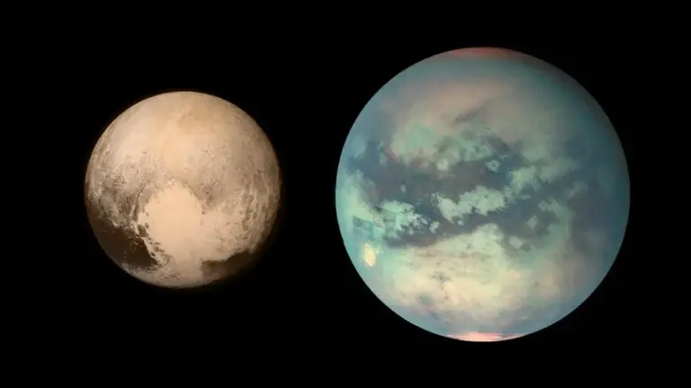 Le télescope James Webb détecte une substance inconnue sur Titan et Pluton.