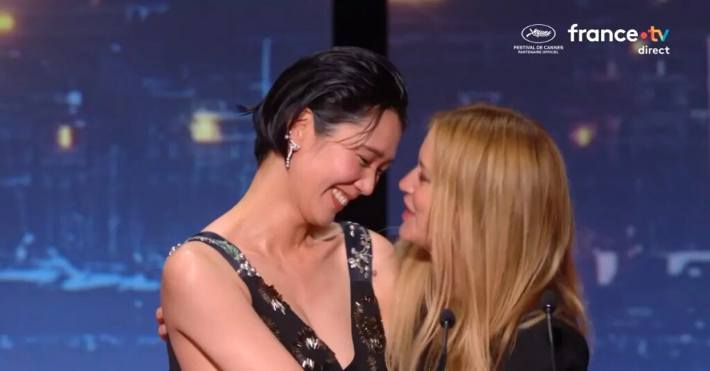 Cannes : Virginie Efira et Tao Okamoto reçoivent le prix d’interprétation féminine pour « Soudain »