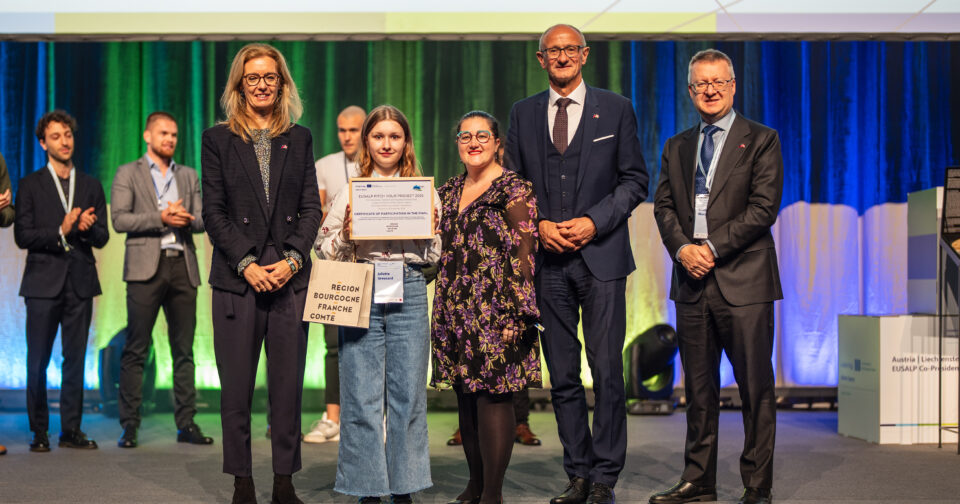 Les jeunes innovateurs alpins présentent des projets pour un avenir durable