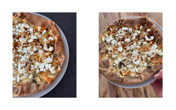 Quiche de courgettes et fêta à la pâte brisée de sarrasin : une recette végétale en vogue