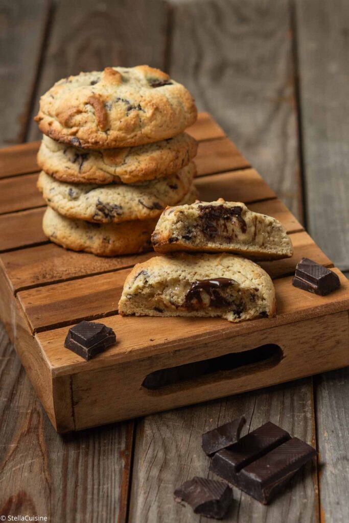 Recette de cookies mi-cuits inspirée de Levain Bakery, New York