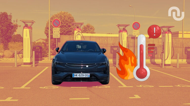 Canicule : les bornes de recharge des voitures électriques souffrent de la chaleur.
