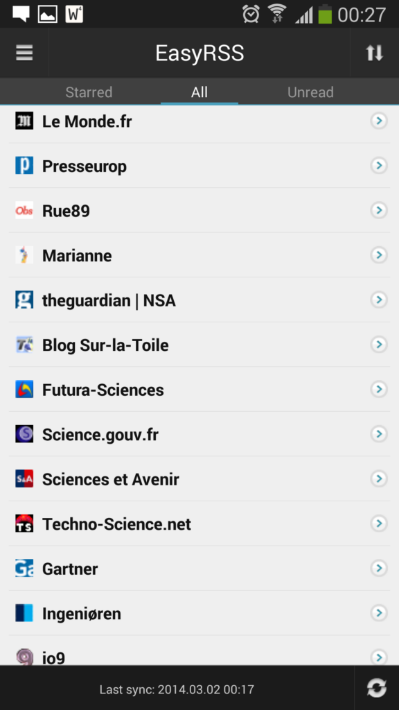 FreshRSS lance EasyRSS sur Android pour améliorer la gestion des flux d’actualités.