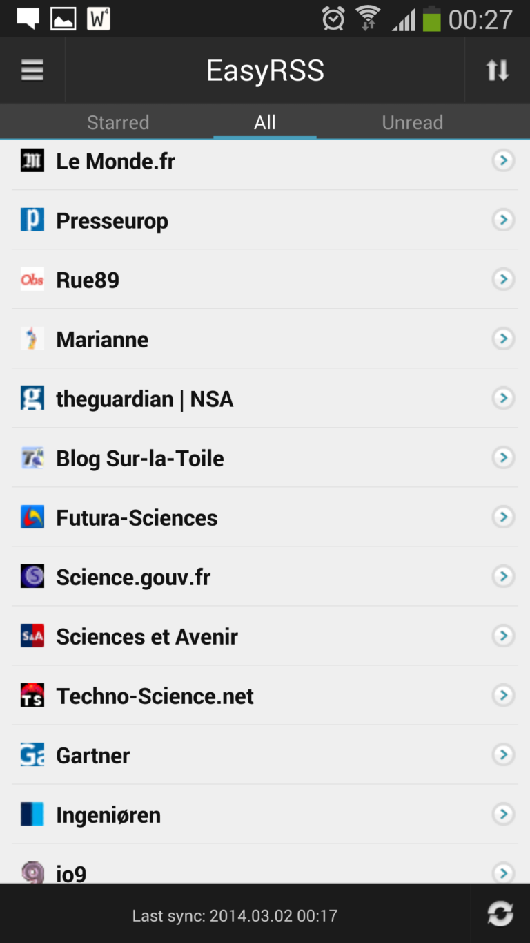 FreshRSS lance EasyRSS sur Android pour améliorer la gestion des flux d’actualités.