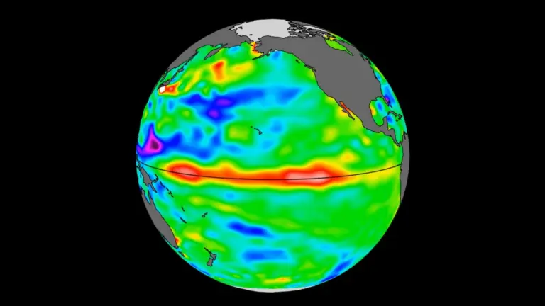 NASA détecte une grande houle océanique pouvant indiquer le retour d’El Niño.