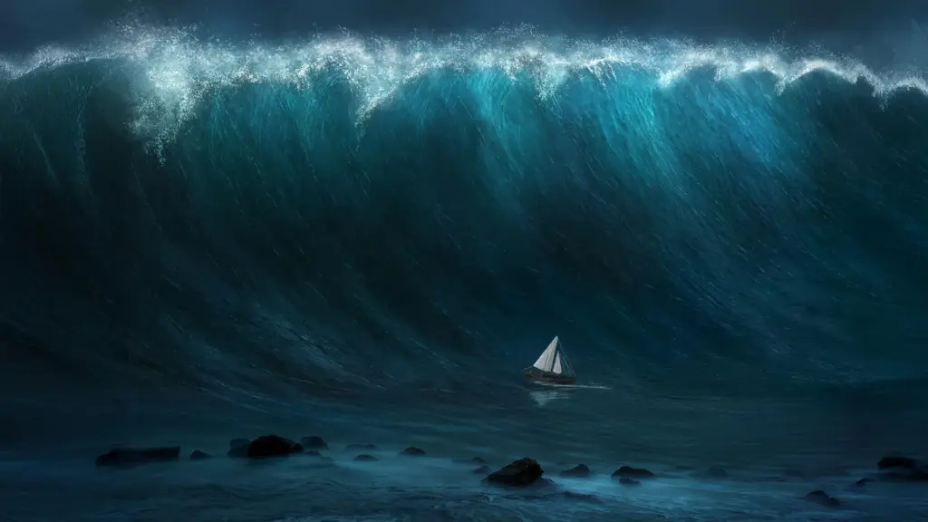 Un satellite de la NASA observe un tsunami se déplaçant de manière inattendue.