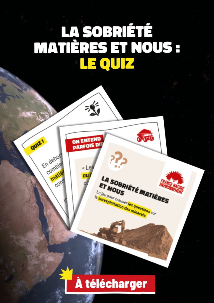 La sobriété matière en France : un quiz pour évaluer les connaissances des citoyens