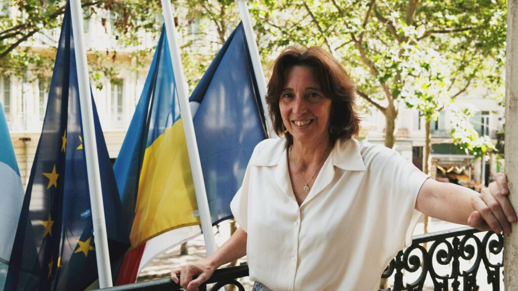 Sophie Camard réaffirme son engagement en tant que maire des 1/7 depuis 2020.
