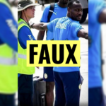 Coupe du monde 2026 : fausse photo du sélectionneur sénégalais lors de son arrivée aux États-Unis.