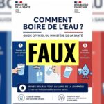 Le ministère de la Santé clarifie son absence de lien avec l&rsquo;affiche sur l&rsquo;hydratation.