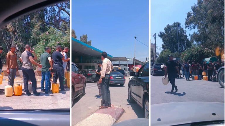 Pénurie de carburant en Cisjordanie : des files d’attente de deux heures aux stations-service.