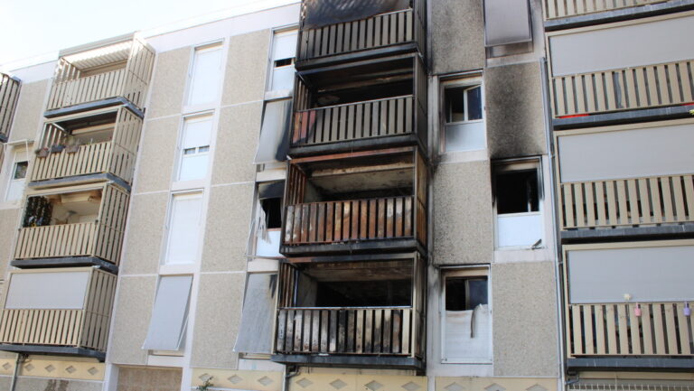Incendie à Vitrolles : destruction d’appartements et relogement de familles nécessaire