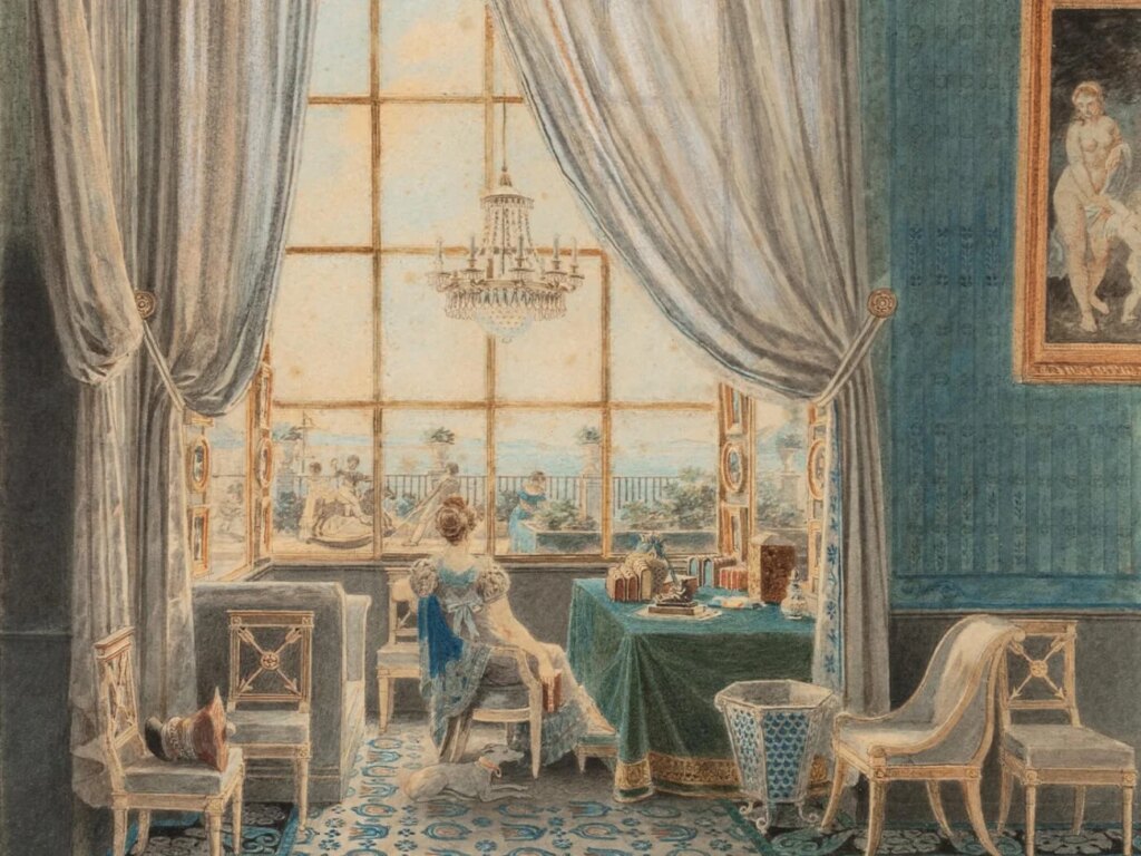 Caroline Murat, figure centrale des arts à Naples, célébrée au château de Chantilly.