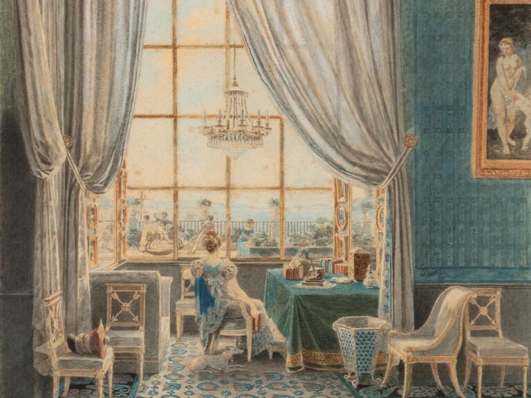 Caroline Murat, figure centrale des arts à Naples, célébrée au château de Chantilly.