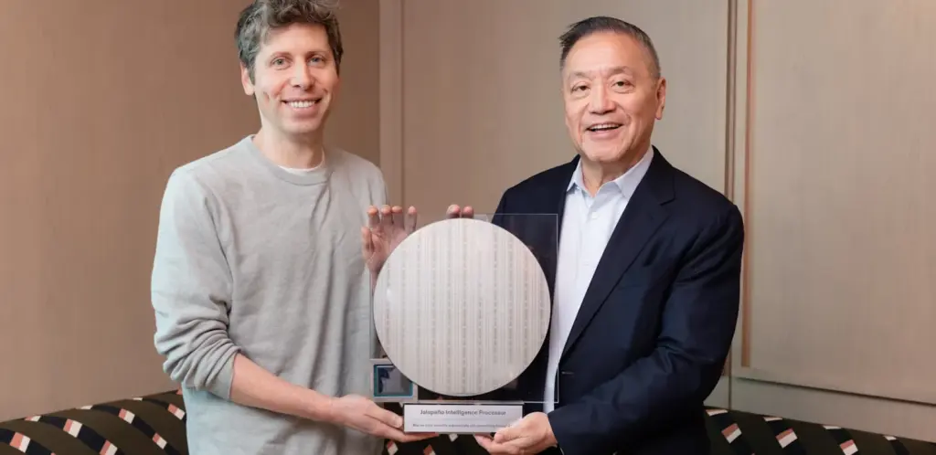 OpenAI présente Jalapeno, sa première puce d’intelligence artificielle pour le secteur technologique.