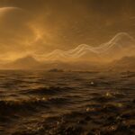 Des scientifiques modélisent des vagues d&rsquo;océans de lave sur Mars et Titan.