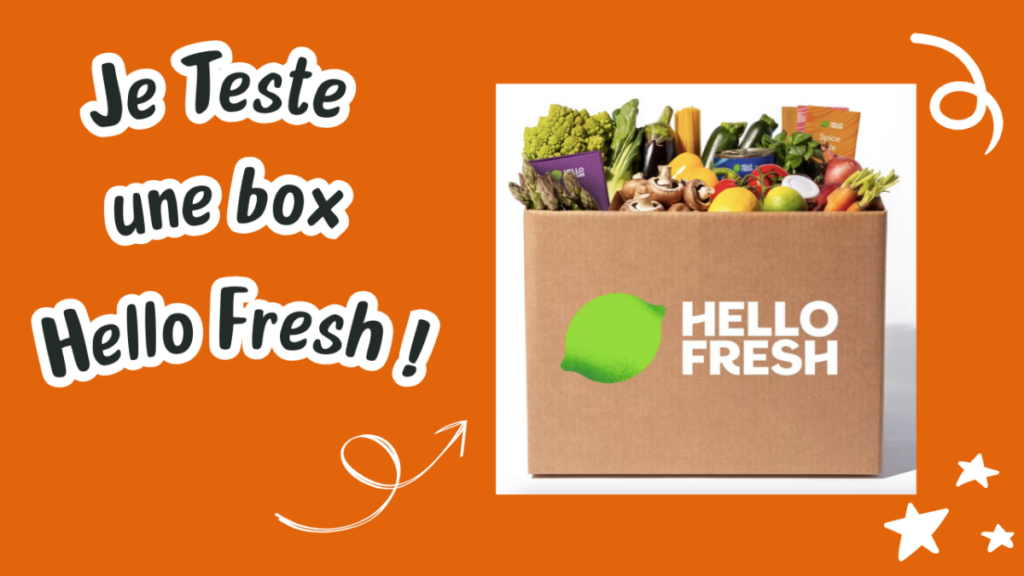 Hello Fresh teste une nouvelle box de repas en France avec Cuisine en Folie.