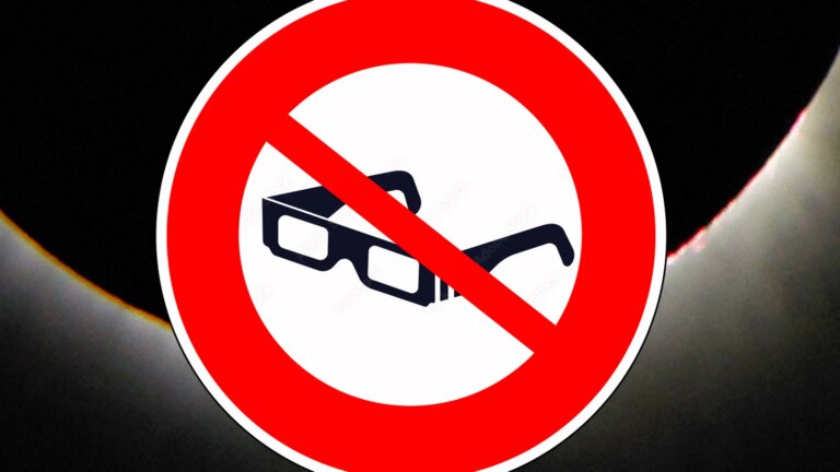 L’Association française d’astronomie met en garde contre les contrefaçons de lunettes d’éclipse.