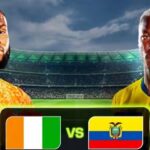 Côte d’Ivoire affronte Équateur en phase de groupes de la Coupe du monde 2026