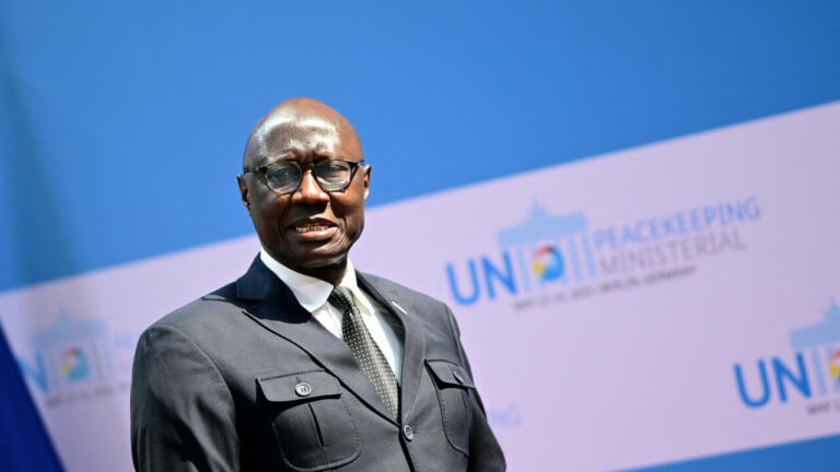 Birame Diop, nouveau président de la commission de la Cédéao à Freetown, Sénégal.