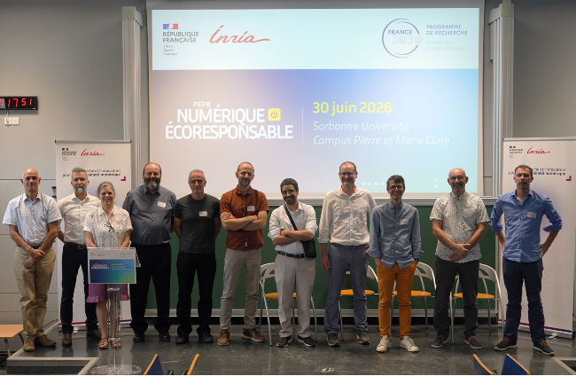France 2030 soutient un programme pour un numérique responsable et durable.