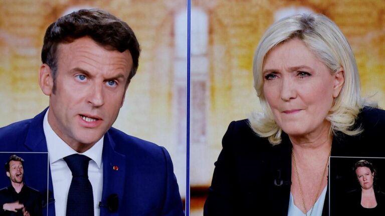 Présidentielle 2022 : Macron et Le Pen se préparent pour le second tour en France