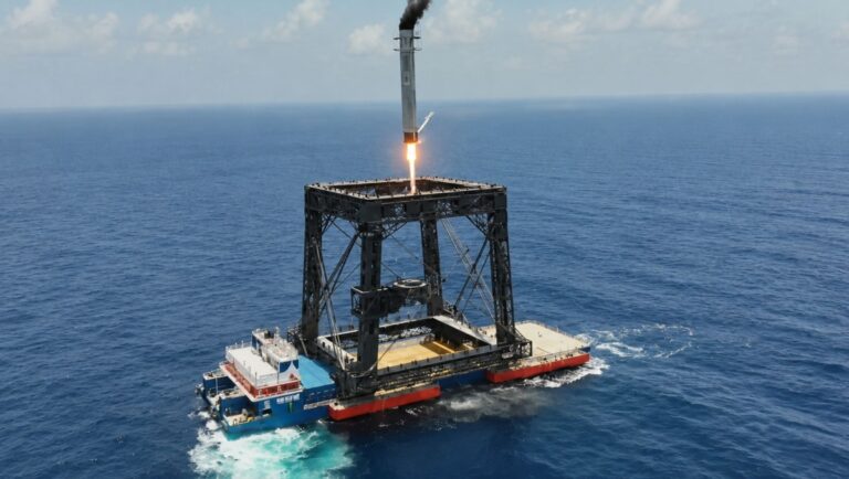 SpaceX devance la Chine, qui réduit son retard spatial en un seul vol.