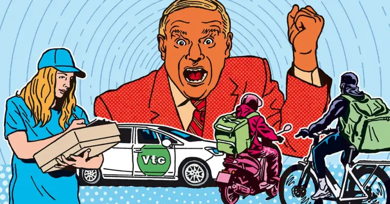 Un travailleur uberisé peut dissimuler un salarié dans le secteur du transport en France.