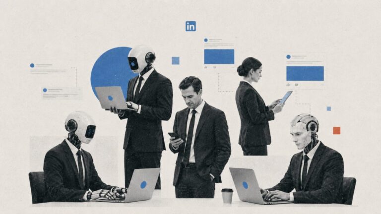 40 % des longs posts sur LinkedIn générés par IA d’ici 2026 selon une étude.