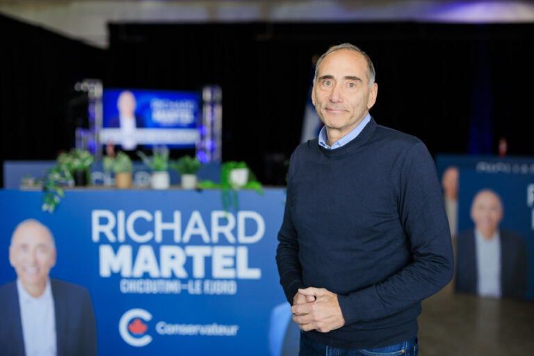 Richard Martel, député conservateur, nommé membre du Sénat canadien.