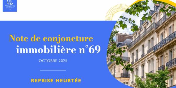 État du marché immobilier en France : stagnation des prix et baisse des transactions en octobre 2025.
