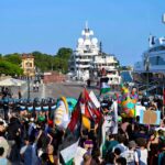 Venise proteste contre l’arrivée du mégayacht de l’ambassadeur américain Fertitta.