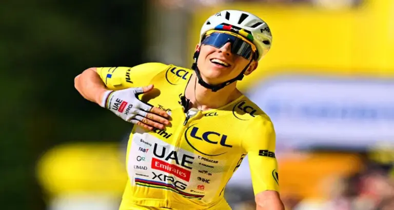 Tour de France : Tadej Pogačar répond aux critiques après sa victoire au Lioran.