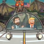 Parodie IA de Rick and Morty à la Maison Blanche suscite des réactions vives contre Trump.
