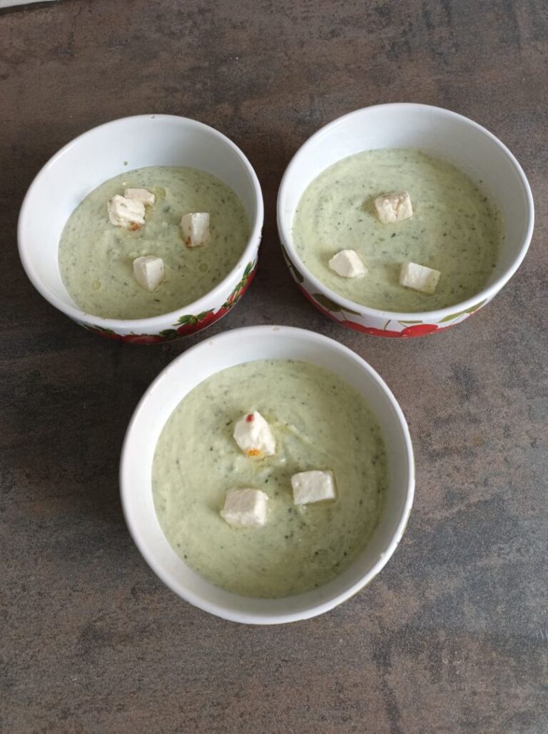 Recette de velouté froid de courgettes au combi Ninja sur Gigi est en cuisine