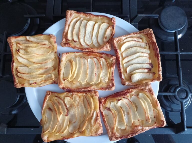 Recette de tartelettes aux pommes et compote préparée avec un robot Ninja en cuisine